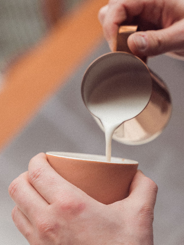 Pitcher Milk Latte Art